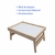 Bandeja Servir Mesa Cafe Da Manha Na Cama Dobrável 27x37cm - Purivida - Produtos Escolhidos para Você.