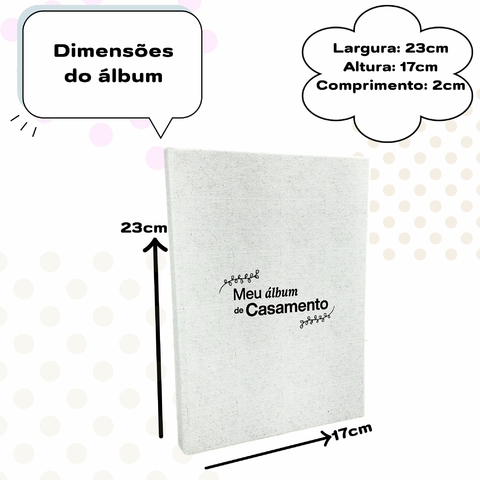 Instalivro Álbum Autocolante 20 Fotos 15x21 ou 10x15 Vertica
