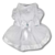 Vestido de Cachorro e Gato para Casamento - Noiva Luxuosa com Véu e Laço
