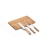 Kit Churrasco com Estojo de 210D e Tábua de Bambu Personalizado - Brindes & Cia