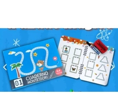 Cuaderno de Trazado Montessori