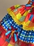 Vestido Xodó - Retalho azul - Lala Brand Fantasias