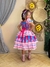 Vestido Xodó - Rosa degradê na internet