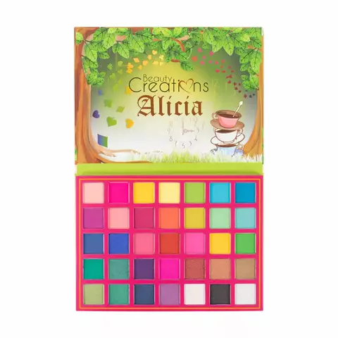 PALETA DE SOMBRAS BEAUTY CREATONS ALICIA
