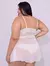 Camisola Sensual plus size com Bojo em Tule e Renda | Eu Mocinha na internet