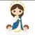Almofada Naninha - Nossa Senhora Imaculada Conceição - Loja Jesus Bom Pastor