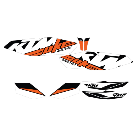 Kit Calcos Original Ktm Duke 200 2017