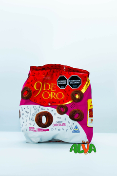 Galletitas 9 DE ORO anillitos chocolate 120G - comprar online