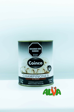 Champiñones en trozos COINCO 850G neto