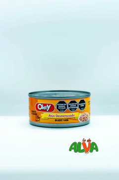 Atún desmenuzado en aceite y agua OKEY 170G neto - comprar online