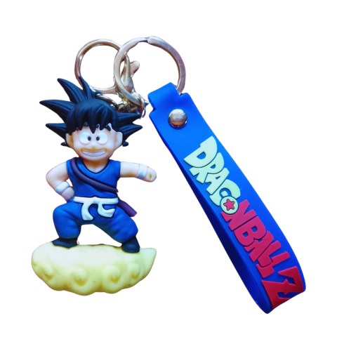 Llavero Goma Dragon Ball Goku Niño Nube