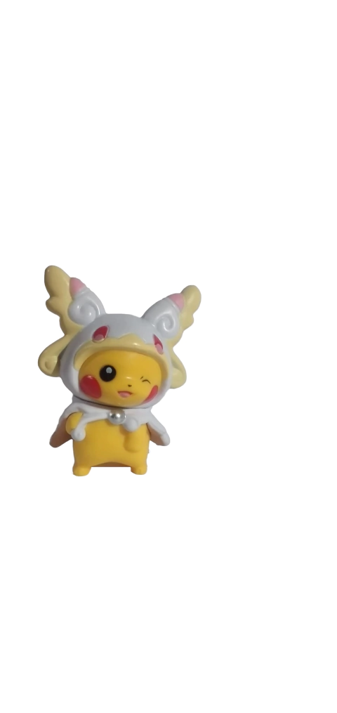 Figura Chibi Pokemon Pikachu Disfraz Mega Audio 6CM