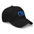 Gorra negra bordado azul (Logotipo) en internet