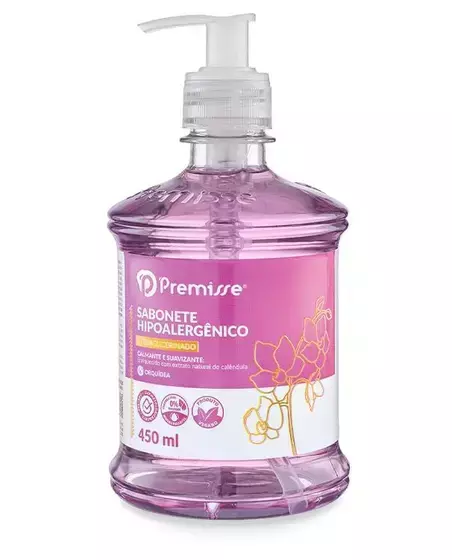 Sabonete Hipoalergênico Orquídea 450ML - PREMISSE - comprar online