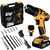 Furadeira Parafusadeira 3/8" a bateria 12V com kit de brocas e bits - BPF 12K3 - Wap