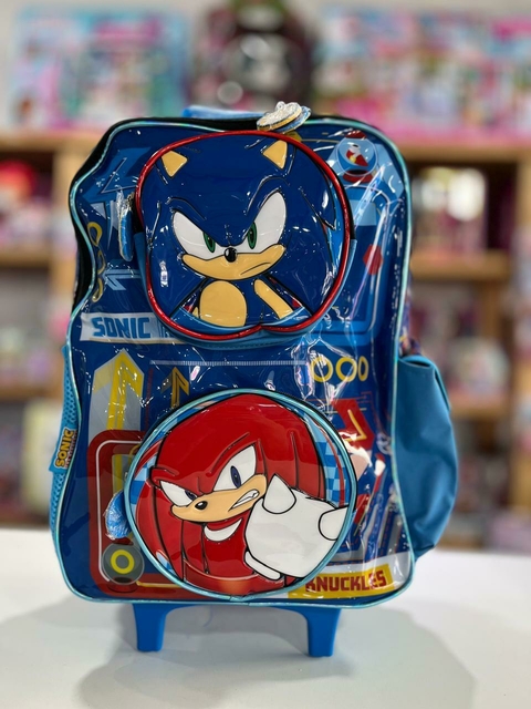 Mochila Carro 18" Cresko Sonic
