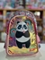 Mochila Espalda 18" Footy Panda Lentejuelas
