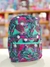 Mochila Espalda Trendy Urbana Estampada Aqua