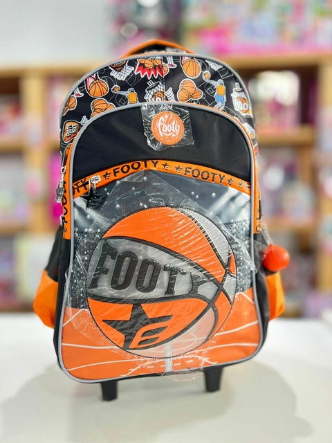 Mochila Carro 18" Footy Pelota Basket