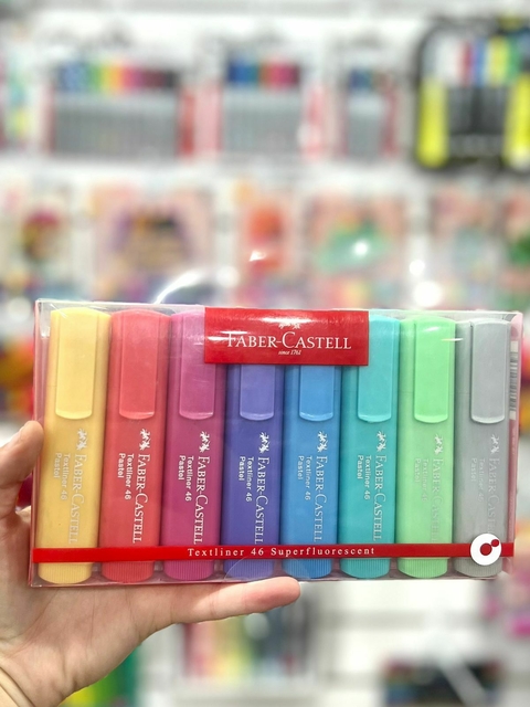 Resaltadores Faber Castell x8