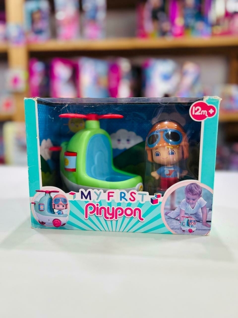 HELICOPTERO CON FIGURA BABY MYNIPON