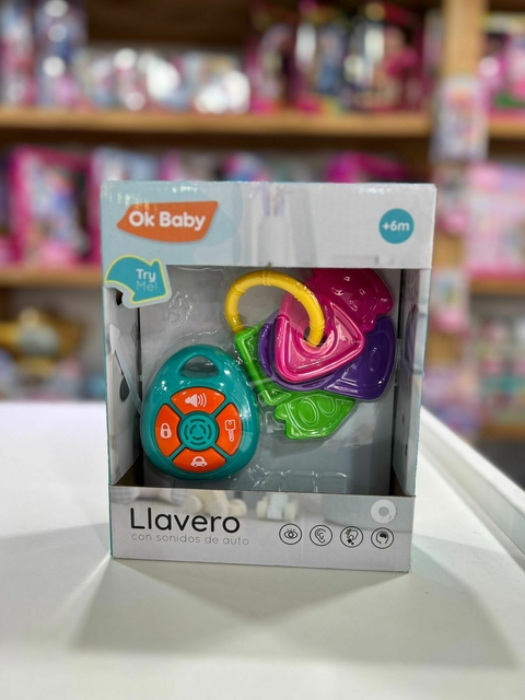 LLAVERO CON SONIDO DE AUTO
