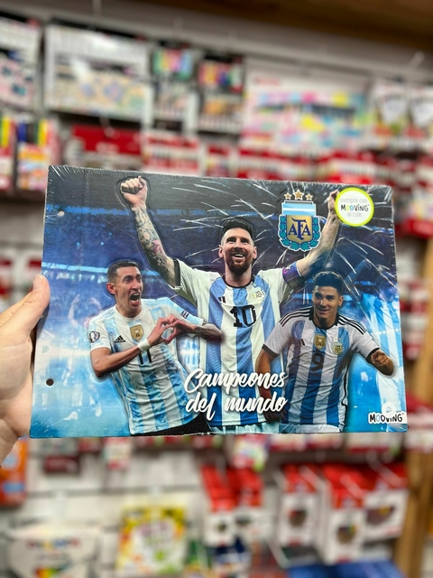 CARPETA N°5 CAMPEONES DEL MUNDO MOOVING
