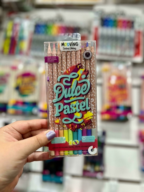 Lapices Dulce Pastel Mooving x10