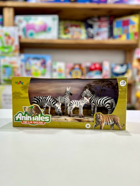 Animales De La Selva Cebras
