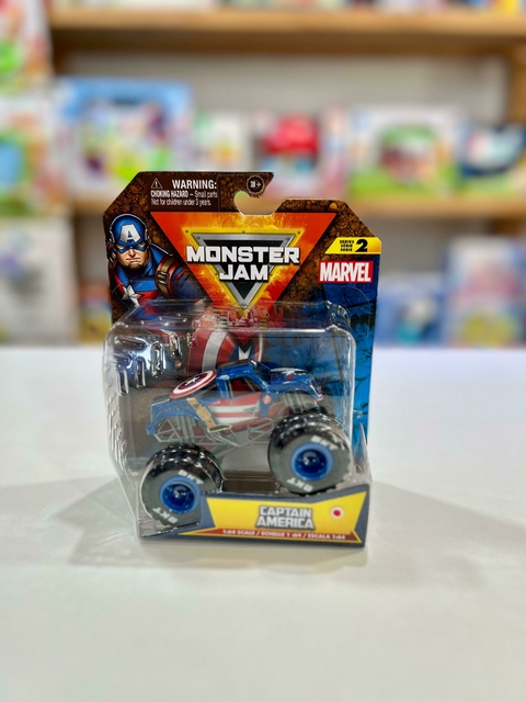 Monster Jam Capitan America