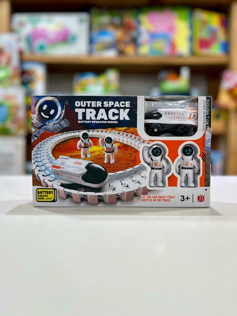 Pista Electrica Espacial Con Astronautas