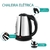 Chaleira Elétrica Térmica Bule Com Tampa Inox 1,8L - DONA DO LAR & CIA