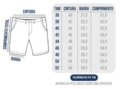 Bermuda Algodão Linen Look Slim - loja online