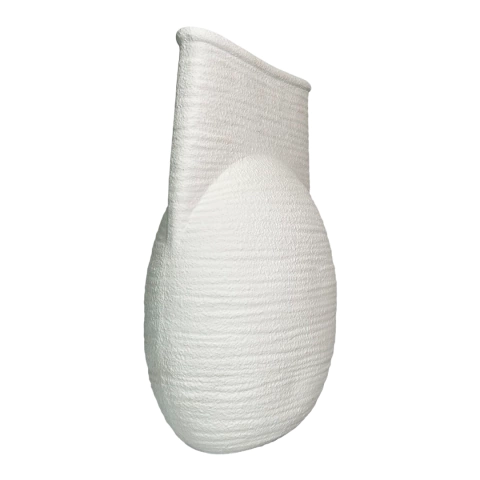 Vaso Jacob em cerâmica Off White - comprar online