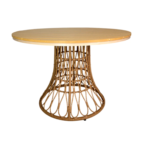 Mesa de jantar Greice em fibra sintética