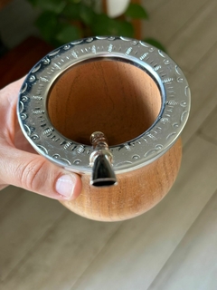 MATE JUJEÑO ALGARROBO CINCELADO - tienda online