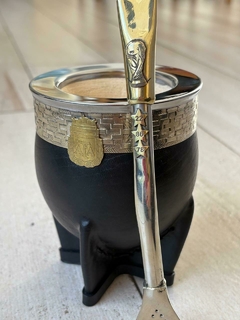 MATE IMPERIAL AFA CALABAZA + BOMBILLON AFA en internet