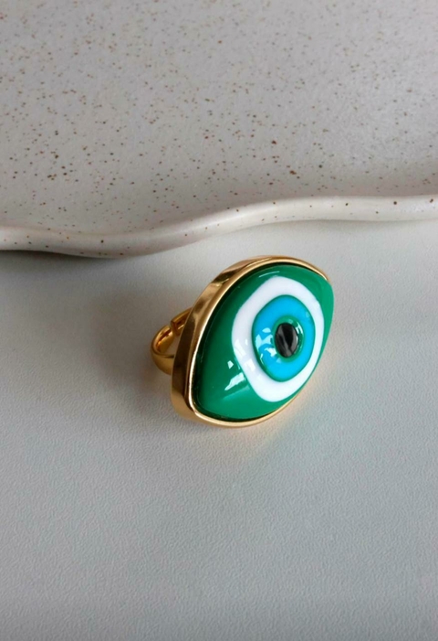 Anel Olho Grego