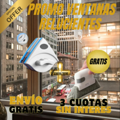 MagniGlass Pro®-Limpia Vidrio Magnético + EcoSlot® de ¡REGALO!