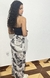 Vestido Paloma Tule Psicodélico Preto - loja online