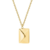 Colar Feminino com Pingente de Carta - comprar online