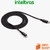 Cabo USB-C para Lightning Intelbras EUCL 15 NP Nylon Preto 1,5m Carregamento Rápido Original na internet