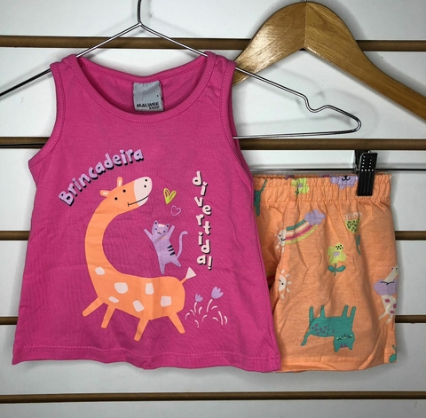 Conjunto Menina Regata/Shorts Malwee Kids - comprar online