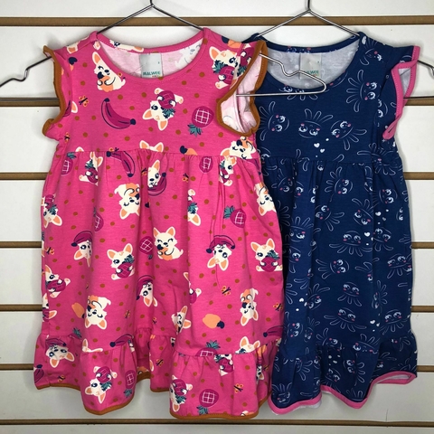Vestido Curto Infantil em Cotton Light Malwee Kids - comprar online