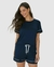 Pijama Feminino Shorts Com Laço Frontal Em Viscose Stretch