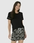 Pijama Feminino Shorts Com Laço Frontal Em Viscose Stretch - comprar online