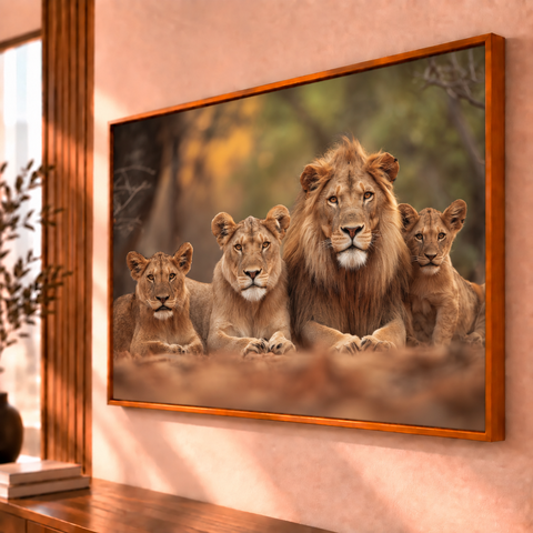 Quadro Cristão Família em Unidade – Salmos 133:1