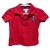 Camisa Polo Ralf Lauren Roja 12 meses