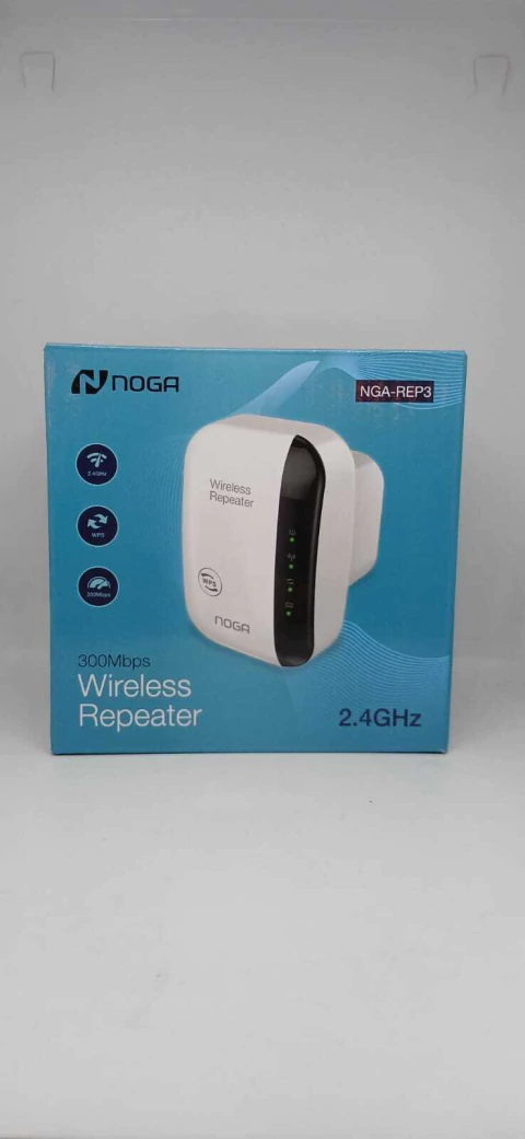 ACCESS POINT EXTENSOR NOGANET NGA-REP3 300MBPS 2.4GHZ WPS