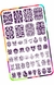 Imagen de Placa Acrílica para Stamping - Marca H la Cosedora - 10 x 15 cm.